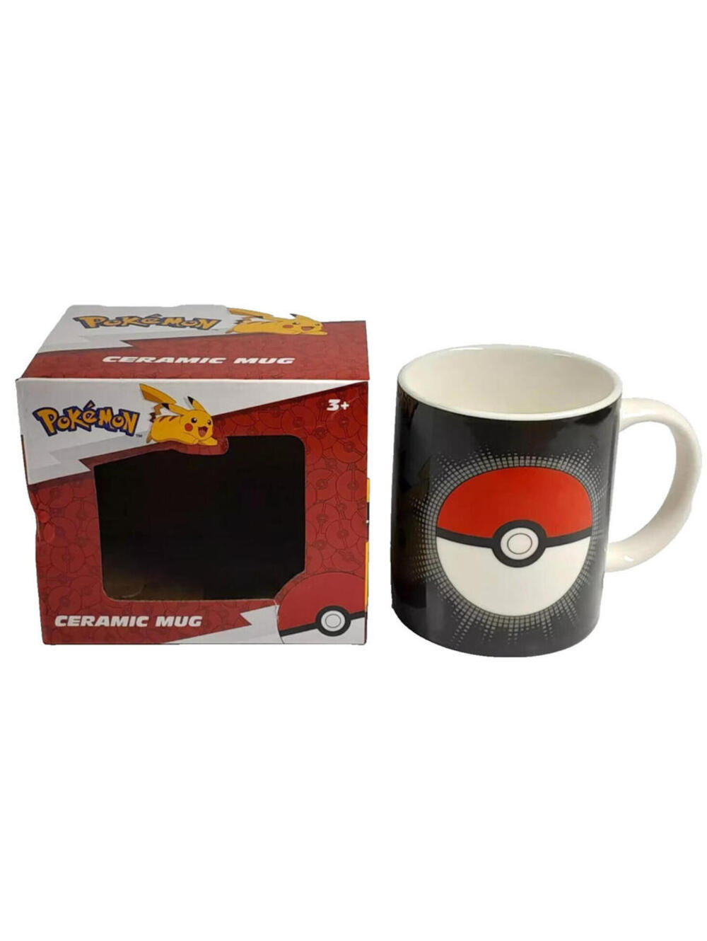 Pokemon Poke Ball Coffee Mug NEW Anime Ceramic Cup Nintendo Gift "Catch Em All!"